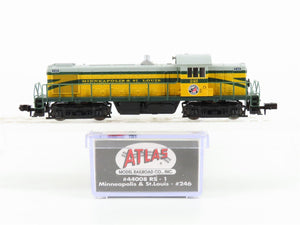 N Scale Atlas 44008 M&StL Minneapolis & St. Louis RS-1 Diesel Loco #246