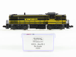 N Scale Atlas 42010 DRGW Rio Grande RS-3 Diesel Locomotive #5200