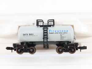 N Scale Atlas 32391 GATX Firestone Beer Can Tankcar #31211