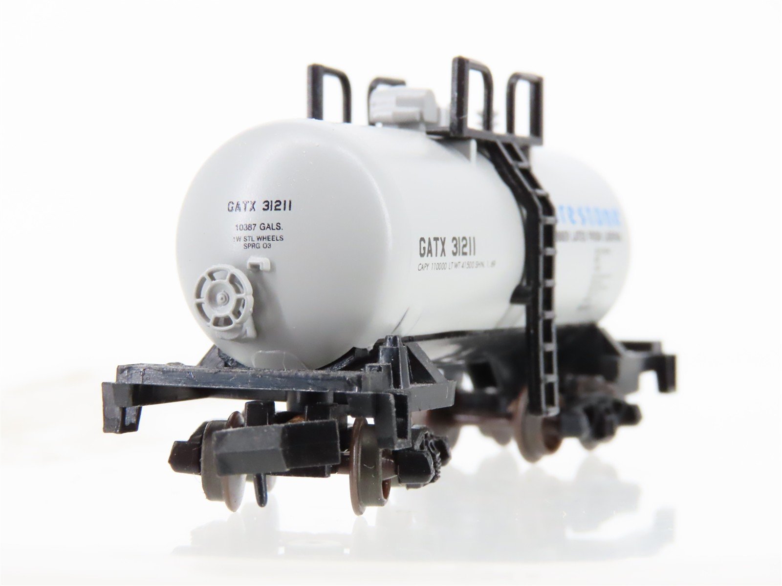 N Scale Atlas 32391 GATX Firestone Beer Can Tankcar #31211