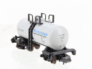 N Scale Atlas 32391 GATX Firestone Beer Can Tankcar #31211