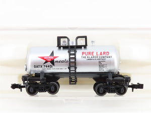 N Scale Atlas 3245 GATX Southern Lard Beer Can Tankcar #74401