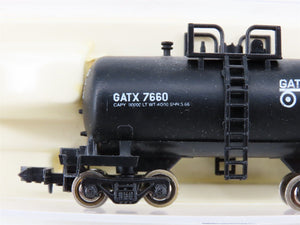 N Scale Atlas 3249 GATX Leasing Beer Can Tankcar #7660