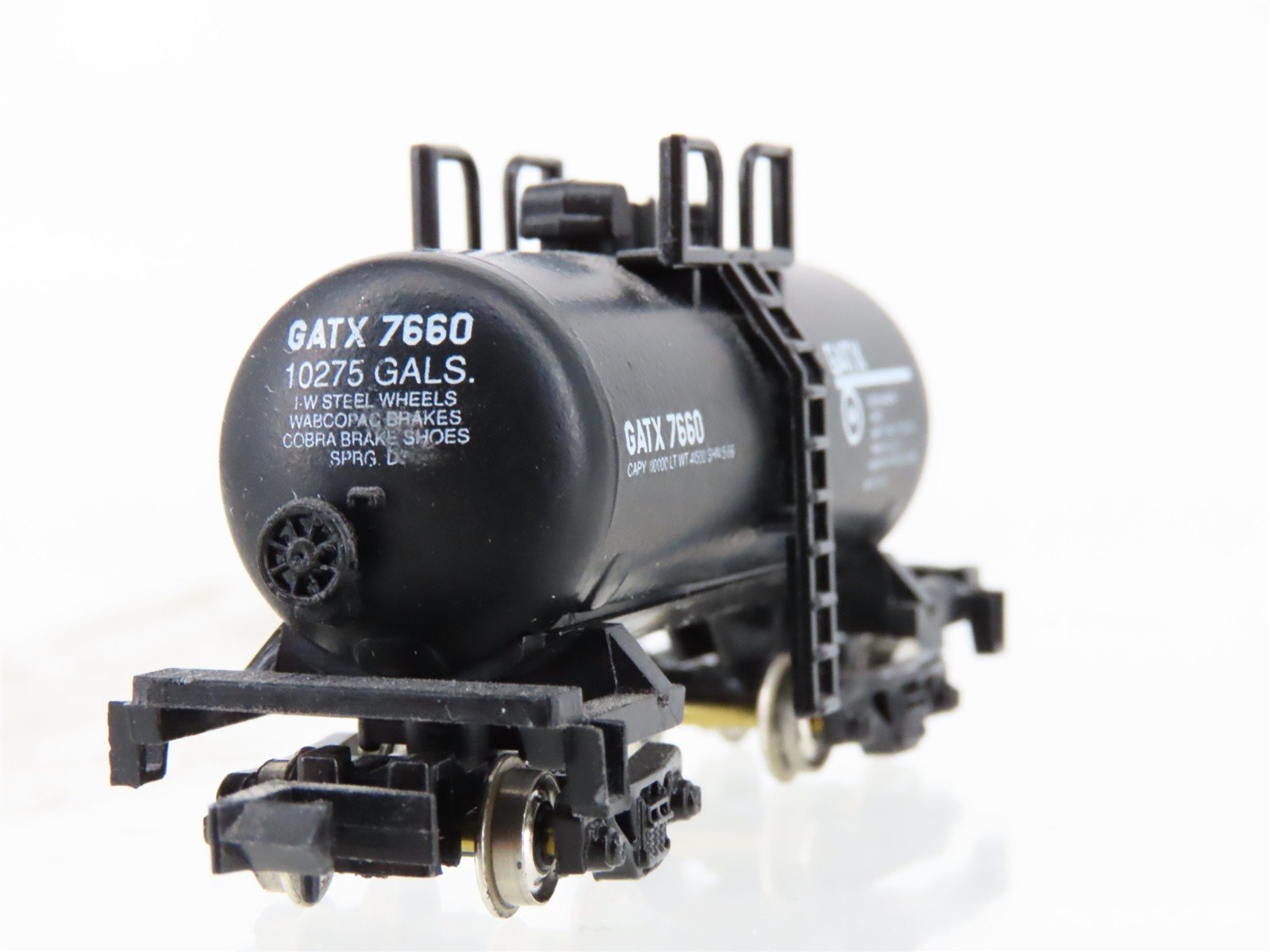 N Scale Atlas 3249 GATX Leasing Beer Can Tankcar #7660