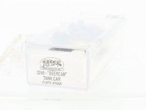 N Scale Atlas 3249 GATX Leasing Beer Can Tankcar #7660