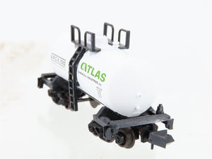 N Scale Atlas 3241 APCX Atlas Chemical Beer Can Tankcar #1082