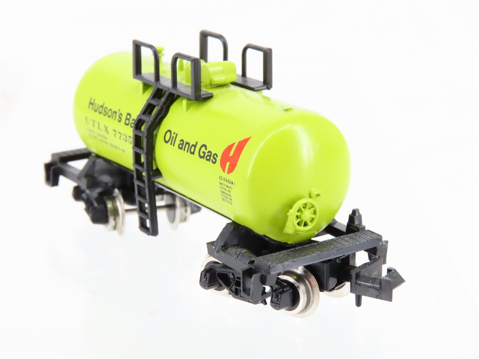 N Scale Atlas 3238 UTLX Hudson Bay Beer Can Tankcar #77354