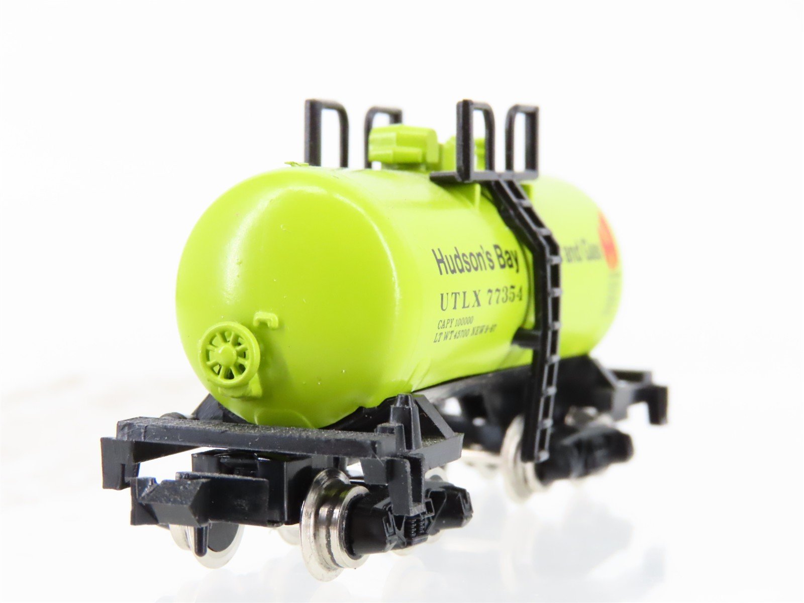 N Scale Atlas 3238 UTLX Hudson Bay Beer Can Tankcar #77354
