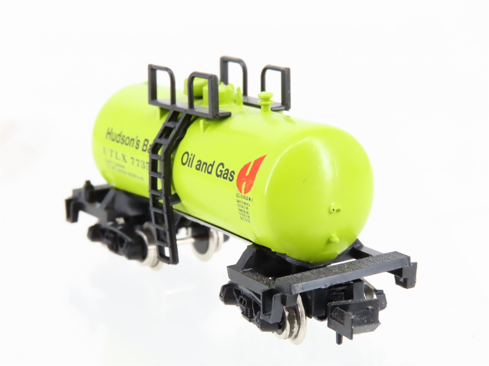 N Scale Atlas 3238 UTLX Hudson Bay Beer Can Tankcar #77354