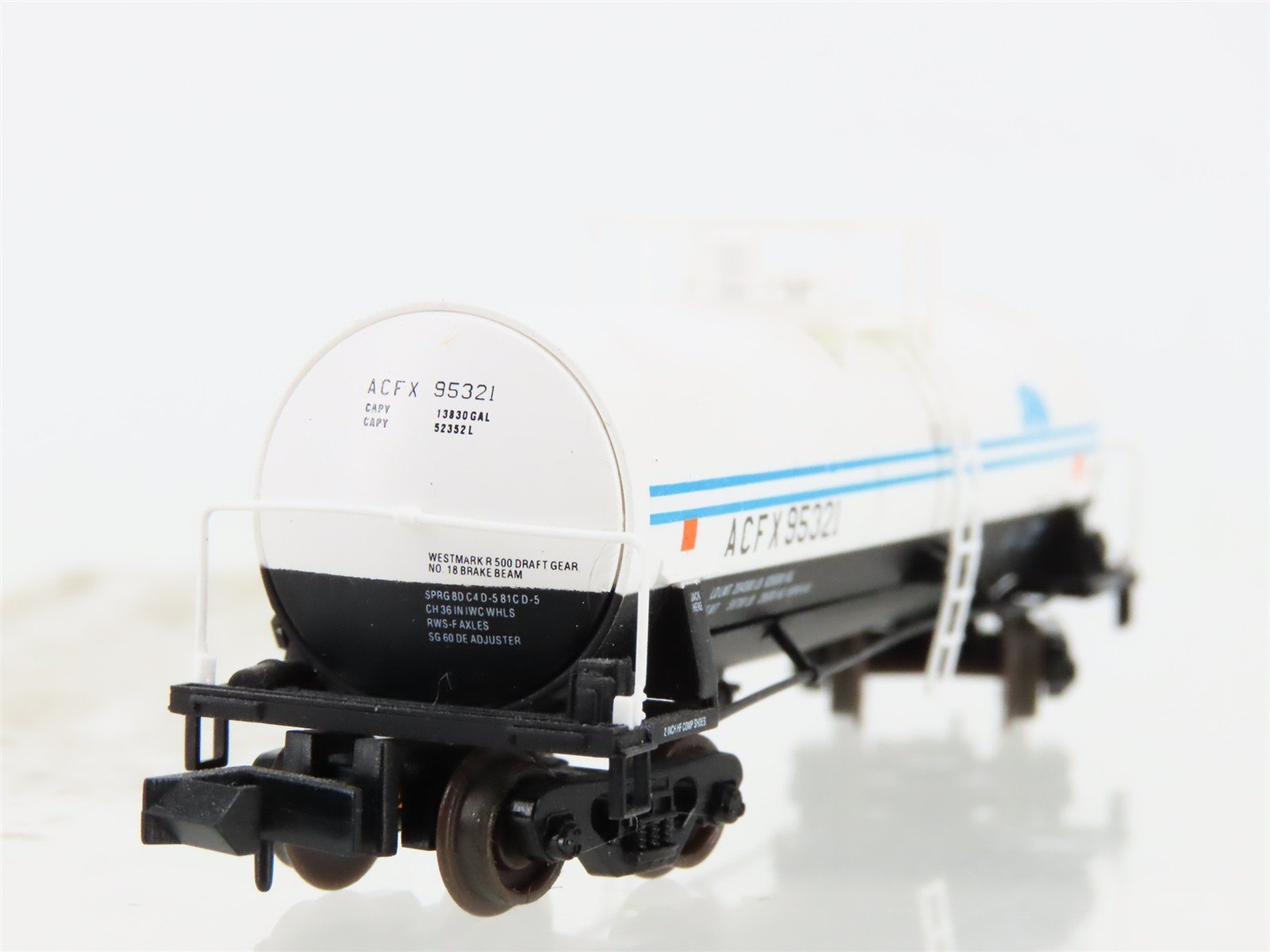 N Scale Atlas 34831 ACFX Omya Kaolin Tankcar #95321