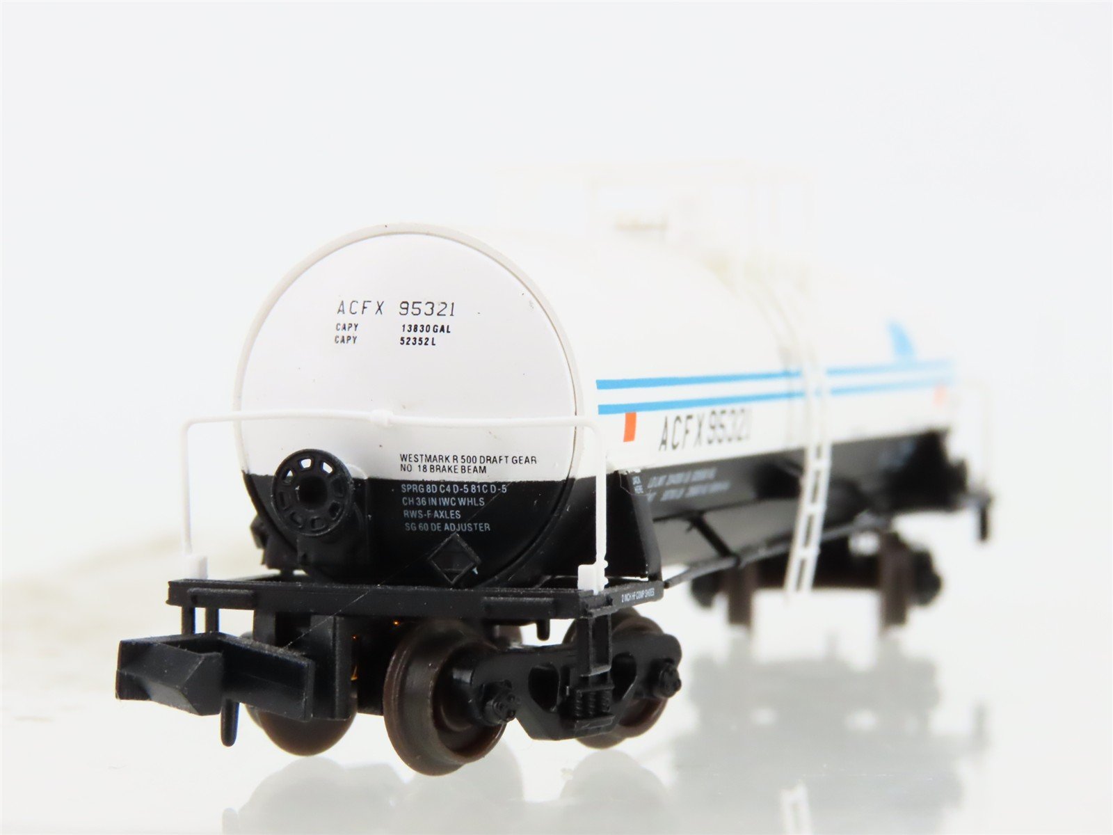 N Scale Atlas 34831 ACFX Omya Kaolin Tankcar #95321
