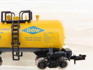 N Scale Atlas 3233 GATX DOW Chemical Beer Can Tankcar #10243