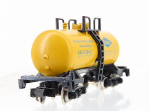 N Scale Atlas 3233 GATX DOW Chemical Beer Can Tankcar #10243