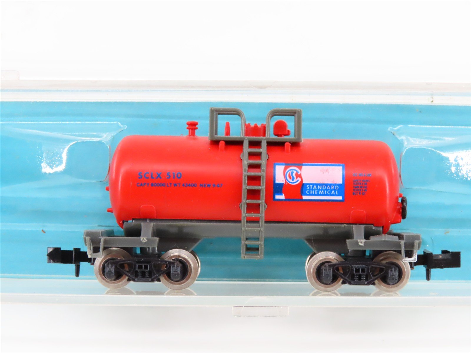 N Scale Atlas 3244 SCLX Standard Chemicals Beer Can Tankcar #510