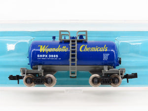N Scale Atlas 3240 SHPX Wyandotte Blue Beer Can Tankcar #3985