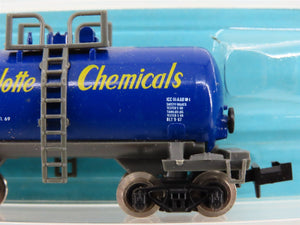 N Scale Atlas 3240 SHPX Wyandotte Blue Beer Can Tankcar #3985