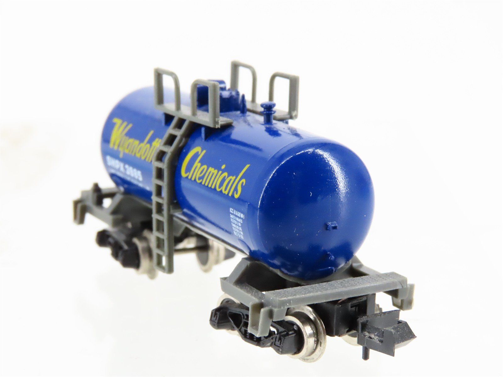 N Scale Atlas 3240 SHPX Wyandotte Blue Beer Can Tankcar #3985