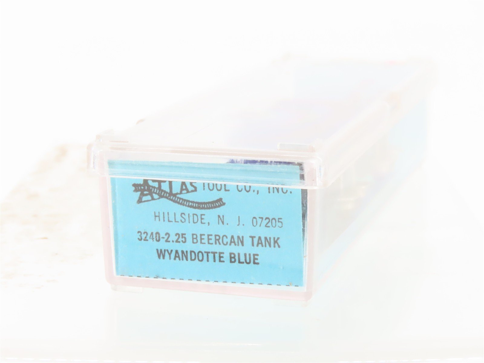 N Scale Atlas 3240 SHPX Wyandotte Blue Beer Can Tankcar #3985
