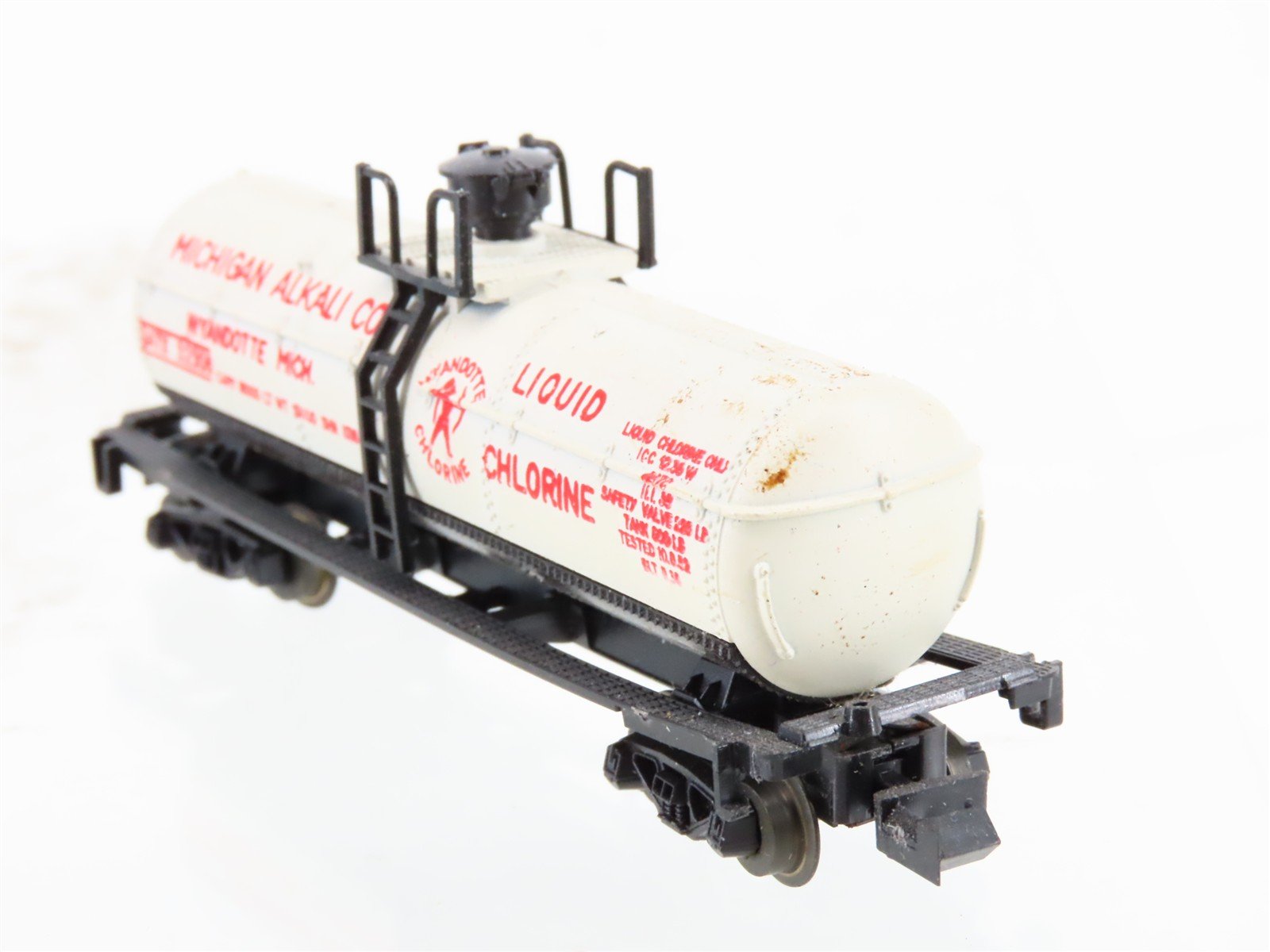 N Scale Atlas GATX Michigan Alkali Co. Tankcar #32308