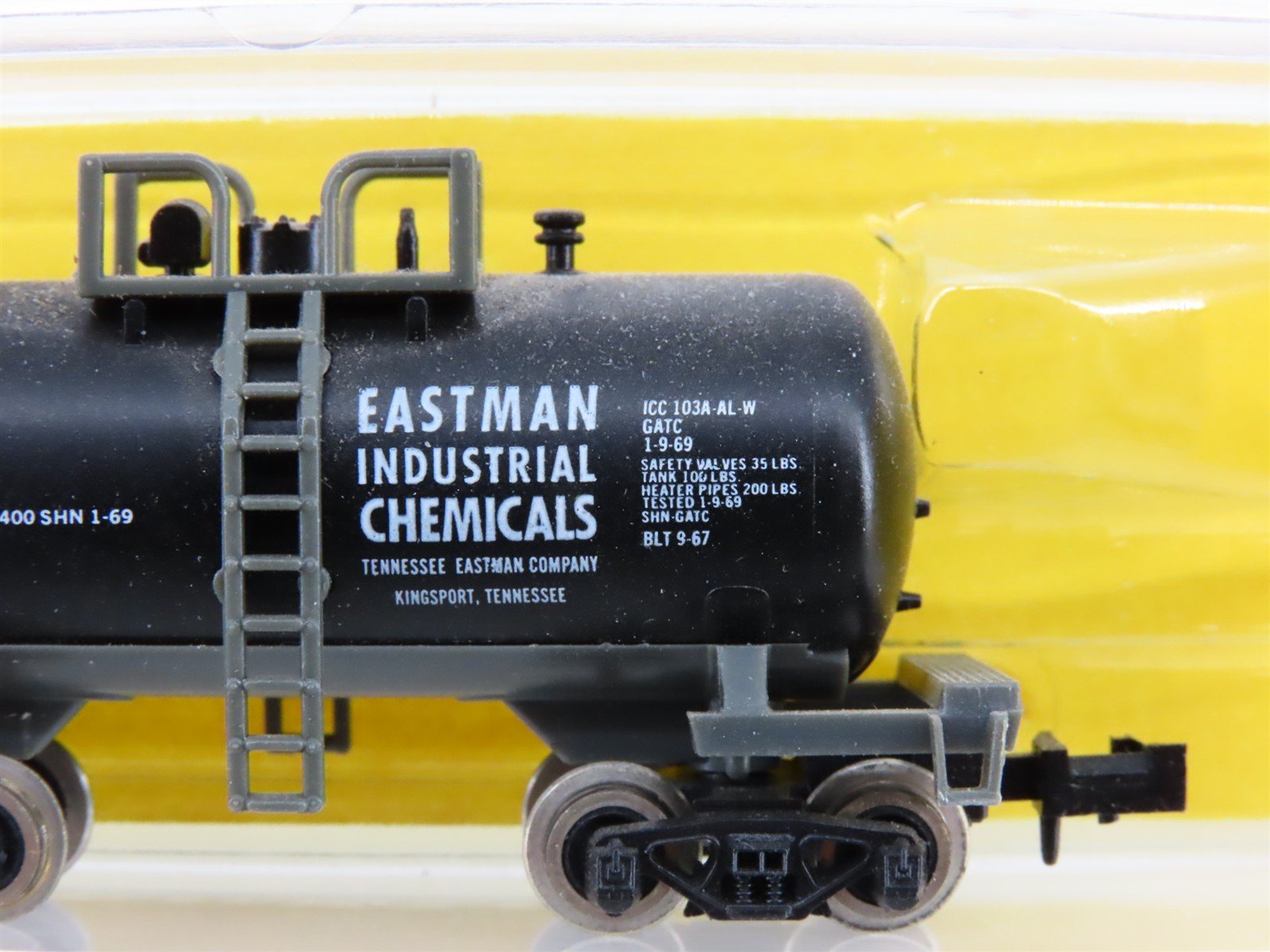 N Scale Atlas 3234 ETCX Eastman Chemicals Beer Can Tankcar #243