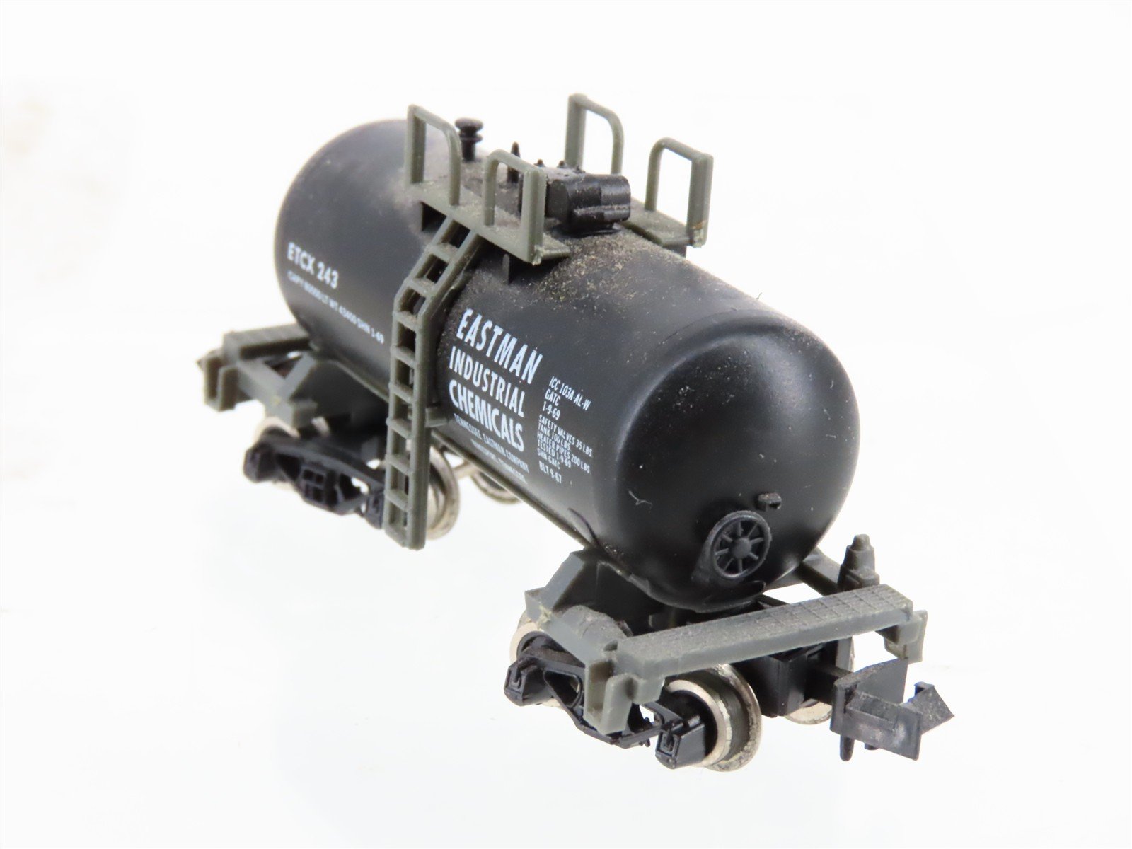 N Scale Atlas 3234 ETCX Eastman Chemicals Beer Can Tankcar #243