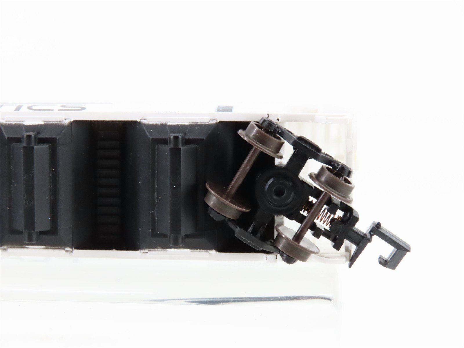 N Scale Atlas 3962 CHEX Chemplex Plastics ACF 4-Bay Covered Hopper #373