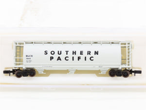 N Scale Delaware Valley BLCX Southern Pacific 3-Bay Cylindrical Hopper #1042