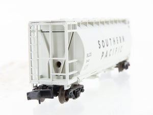 N Scale Delaware Valley BLCX Southern Pacific 3-Bay Cylindrical Hopper #1042