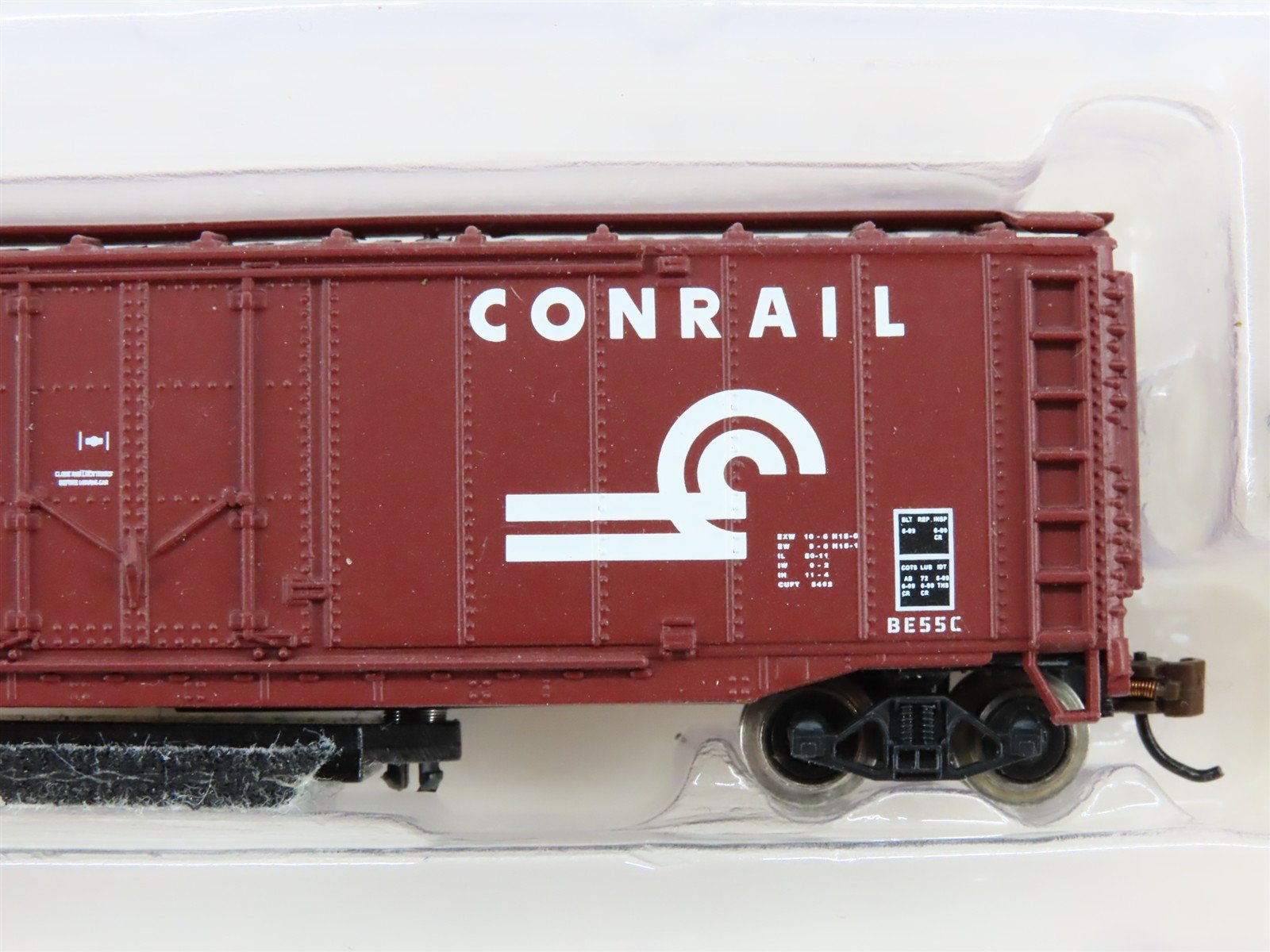 N Scale Bachmann 16369 CR Conrail 50' Track Cleaning Boxcar #229657