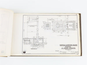Norfolk & Western Standard Plans Binder & Track Material Guide Booklet - 1950s