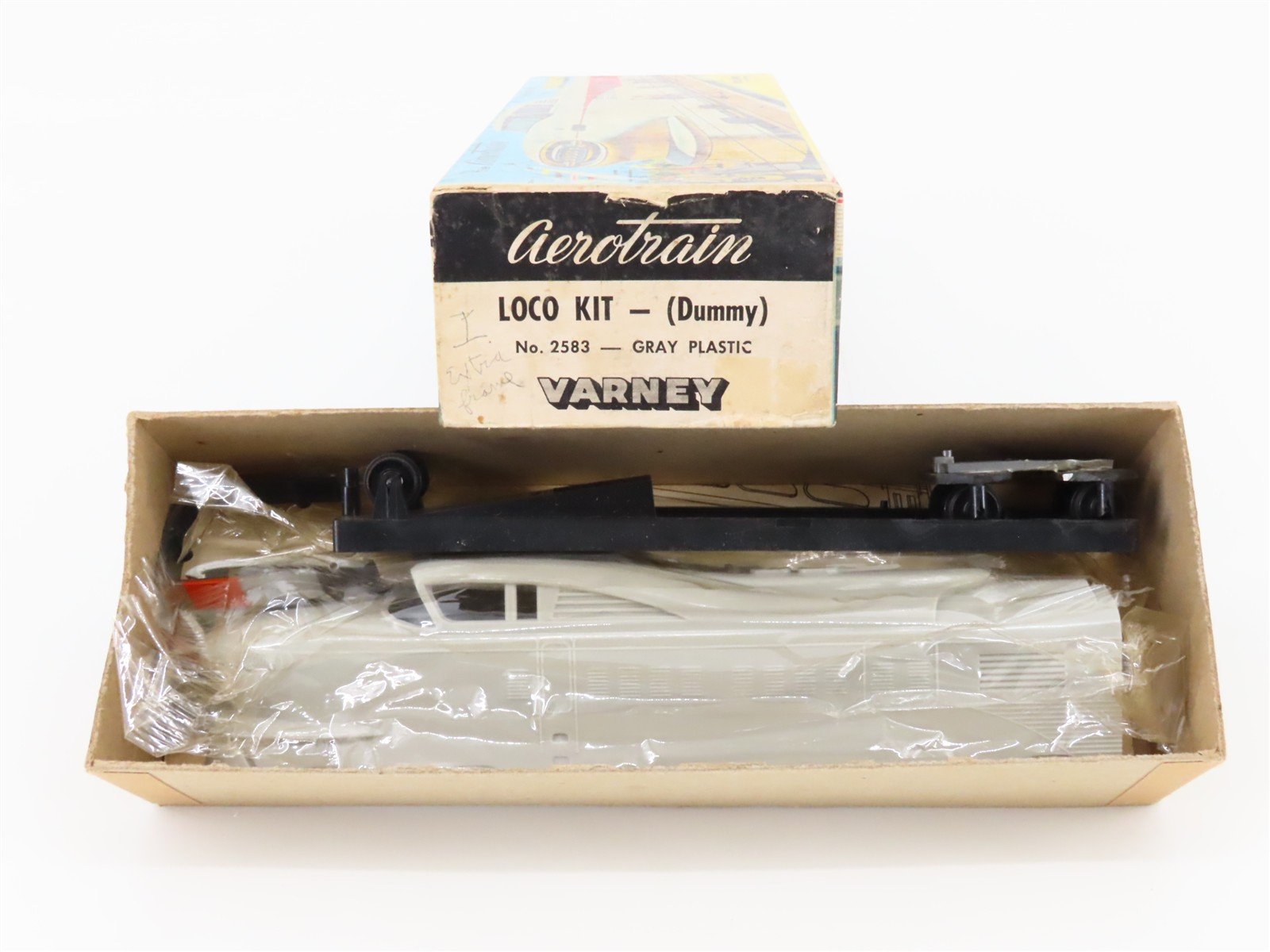 HO Scale Varney Kit #2583 Undecorated AeroTrain Locomotive - Unpowered