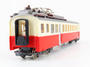 HO Scale Kleinbahn Unlettered Red Swiss Class ABFe 4/8 Electric Rail Car #741