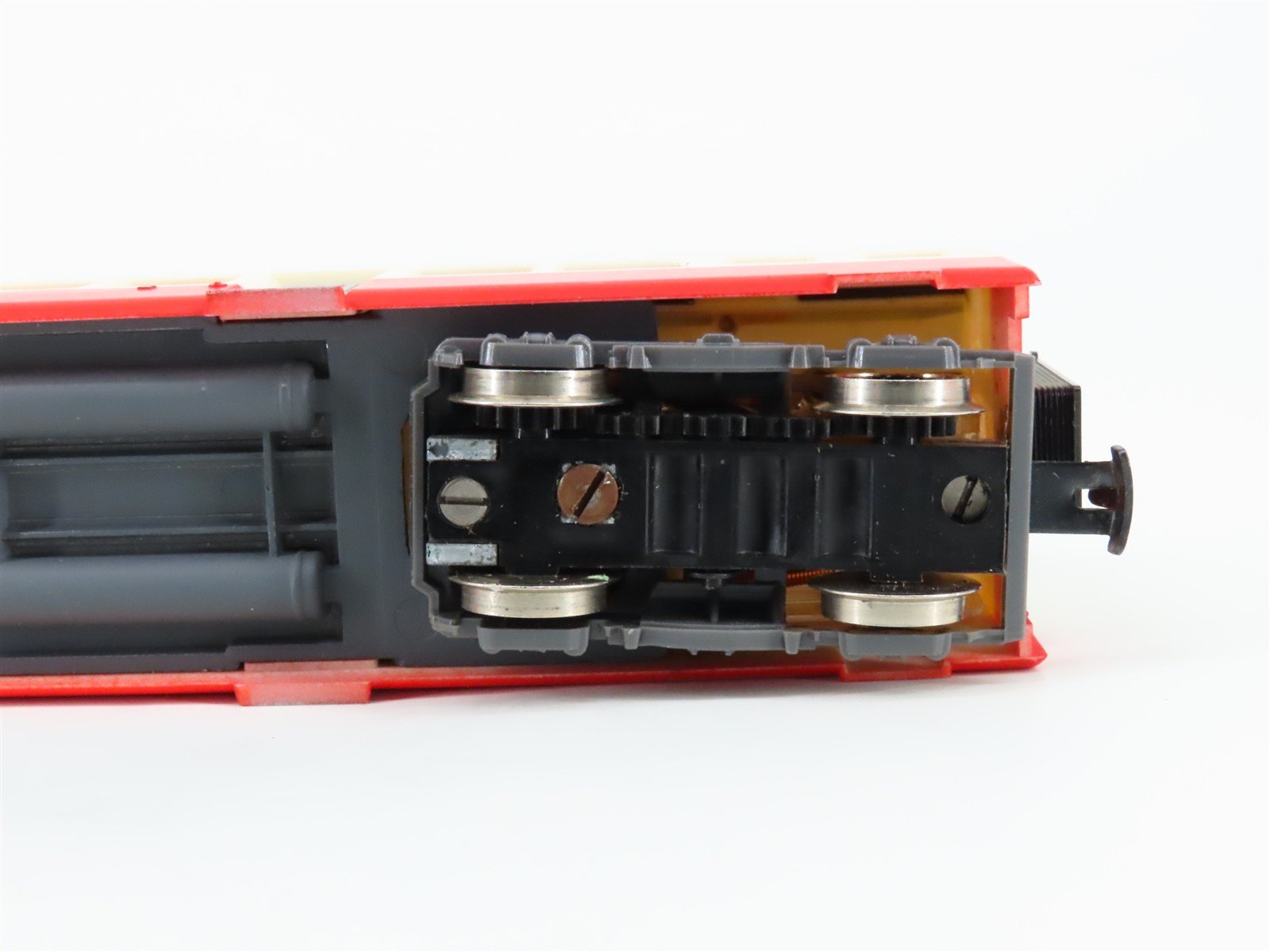 HO Scale Kleinbahn Unlettered Red Swiss Class ABFe 4/8 Electric Rail Car #741