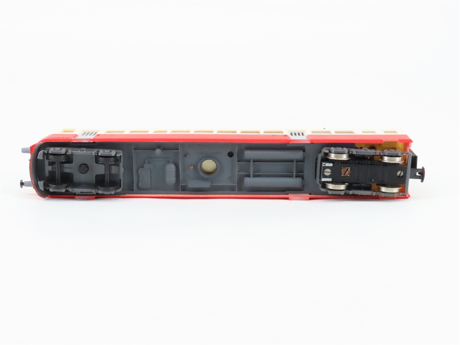 HO Scale Kleinbahn Unlettered Red Swiss Class ABFe 4/8 Electric Rail Car #741