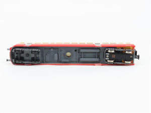 HO Scale Kleinbahn Unlettered Red Swiss Class ABFe 4/8 Electric Rail Car #741