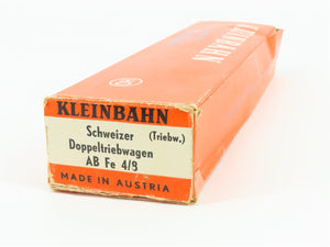 HO Scale Kleinbahn Unlettered Red Swiss Class ABFe 4/8 Electric Rail Car #741