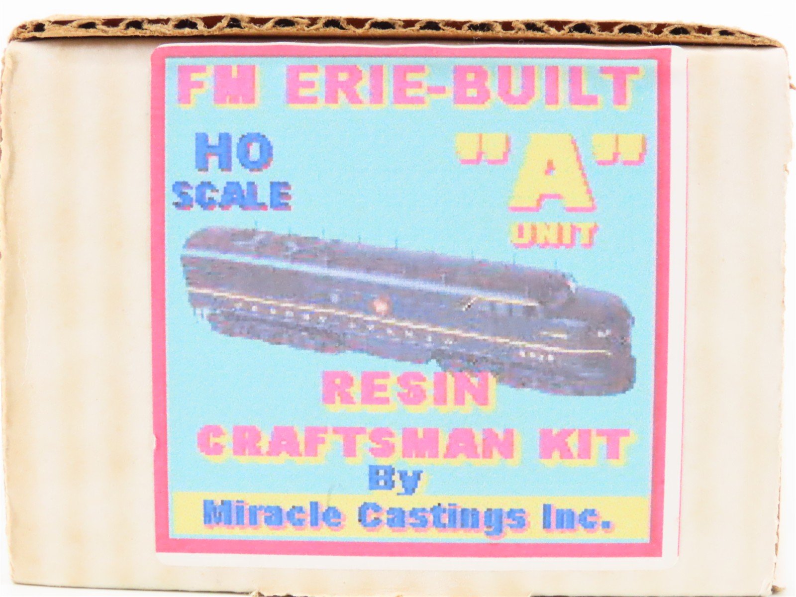 HO Miracle Castings Resin Kit Undecorated FM Erie-Built Diesel Shell & Chassis