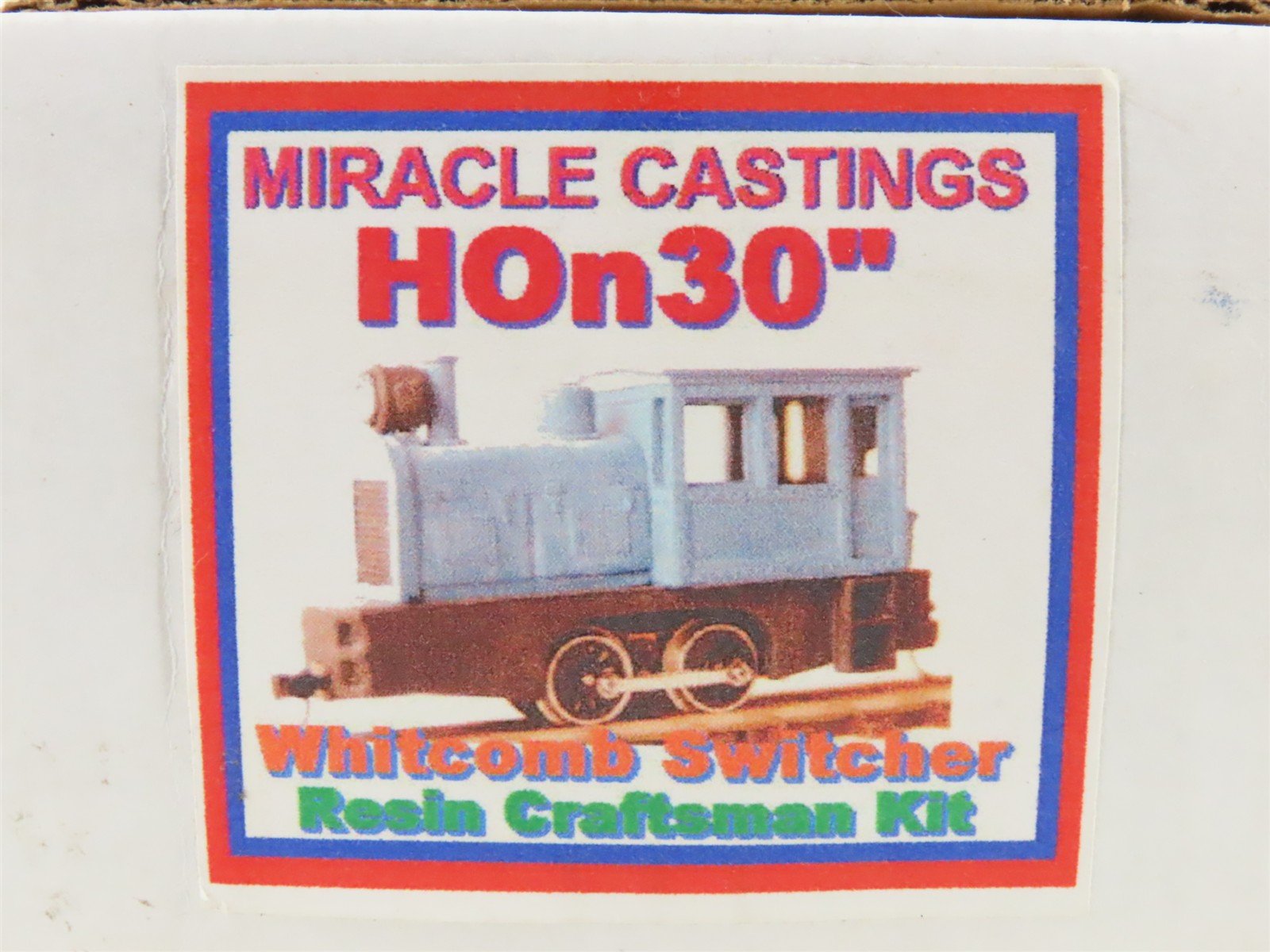 HOn30 Miracle Castings Kit Undecorated Whitcomb Diesel Switchers w/ Mechanisms