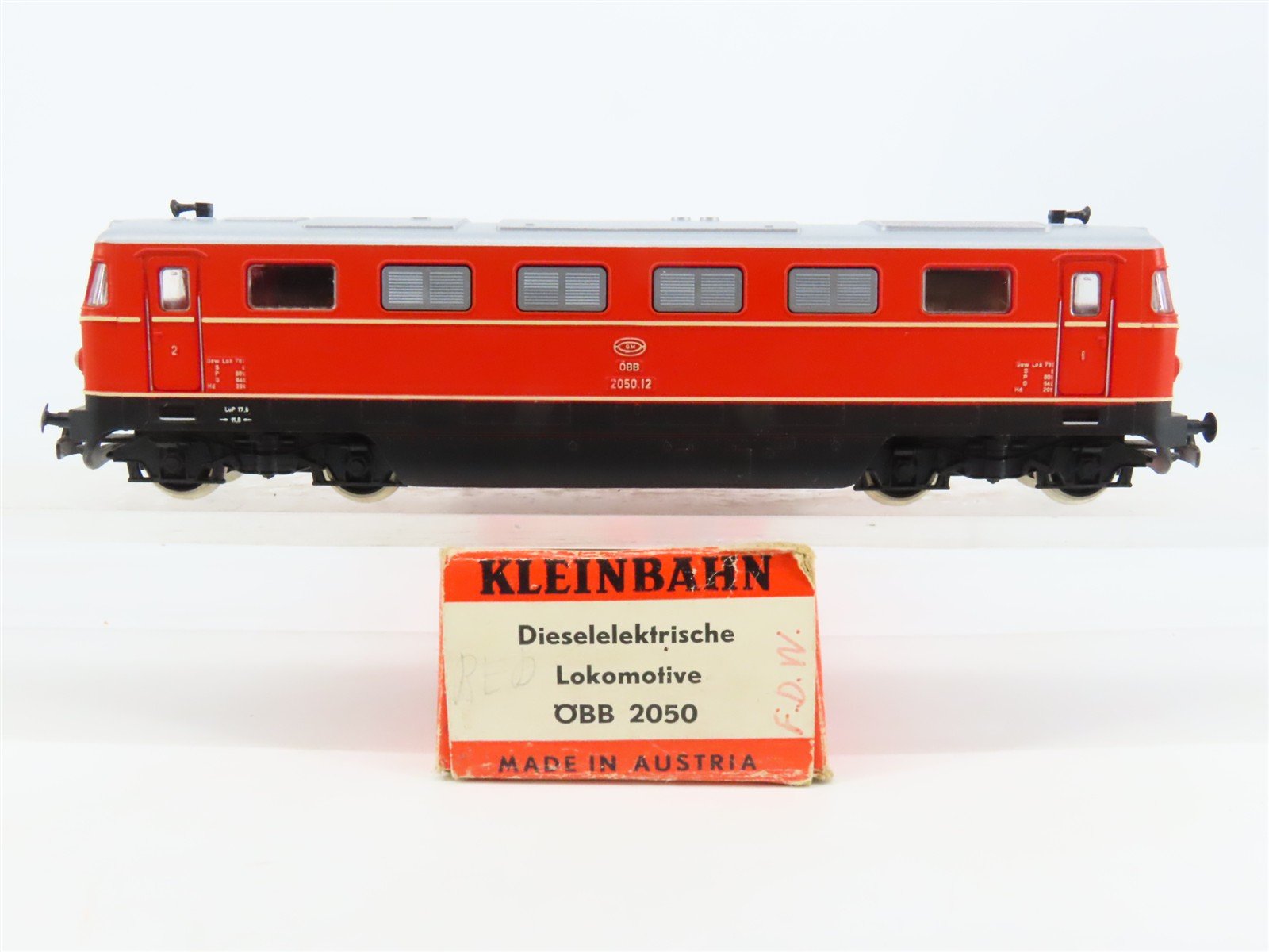 HO Scale Kleinbahn OBB Austrian Federal 2050 Diesel Locomotive