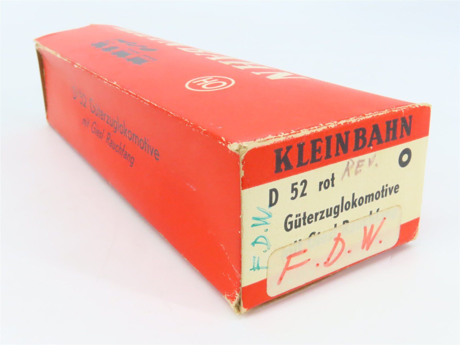 HO Scale Kleinbahn OBB Austrian Federal D52 2-10-0 Steam Locomotive #1719