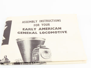 HO/OO Rosebud Kitmaster Kit #3 Undecorated American General Steam - STATIC MODEL