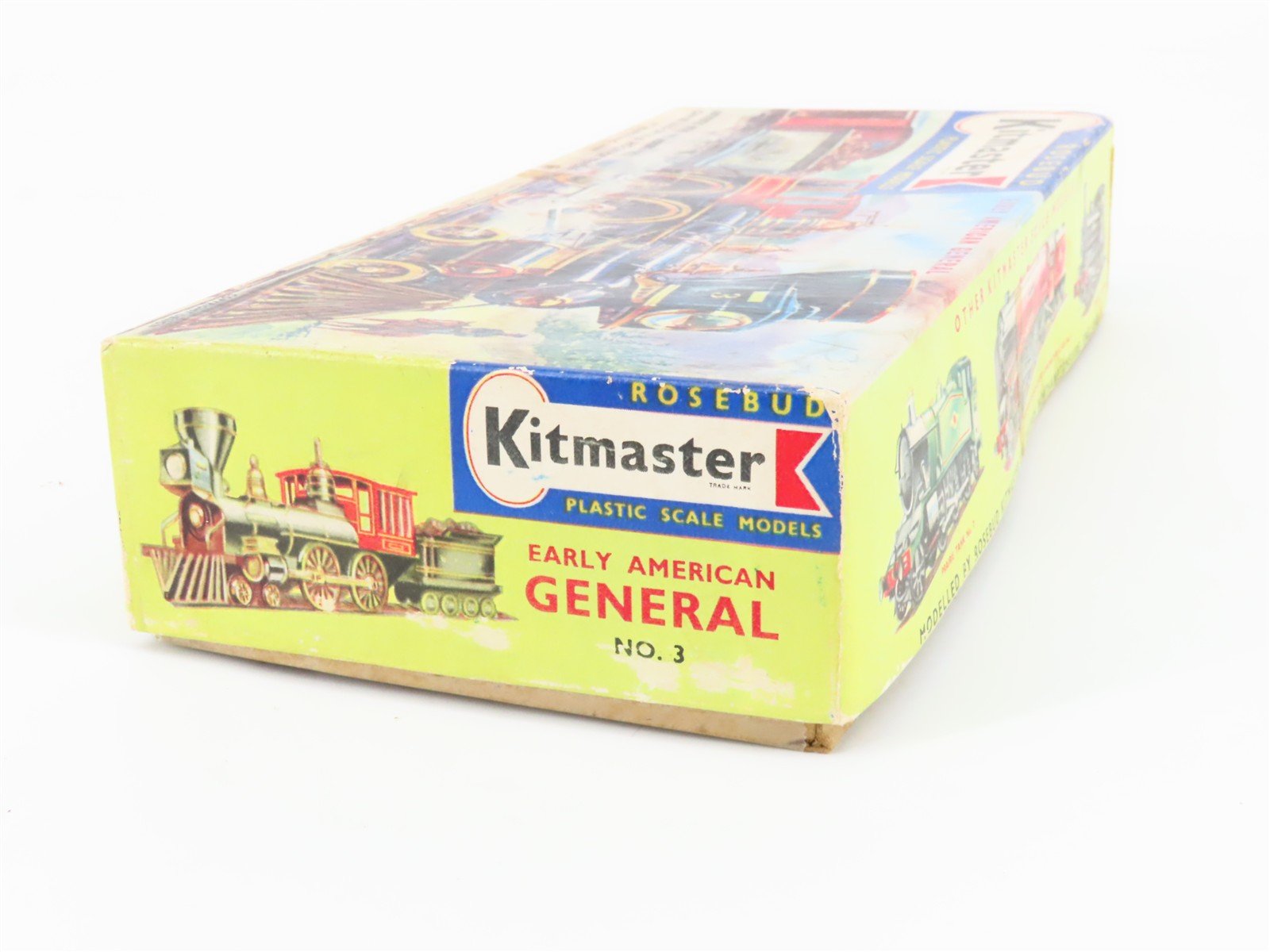 HO/OO Rosebud Kitmaster Kit #3 Undecorated American General Steam - STATIC MODEL
