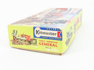 HO/OO Rosebud Kitmaster Kit #3 Undecorated American General Steam - STATIC MODEL
