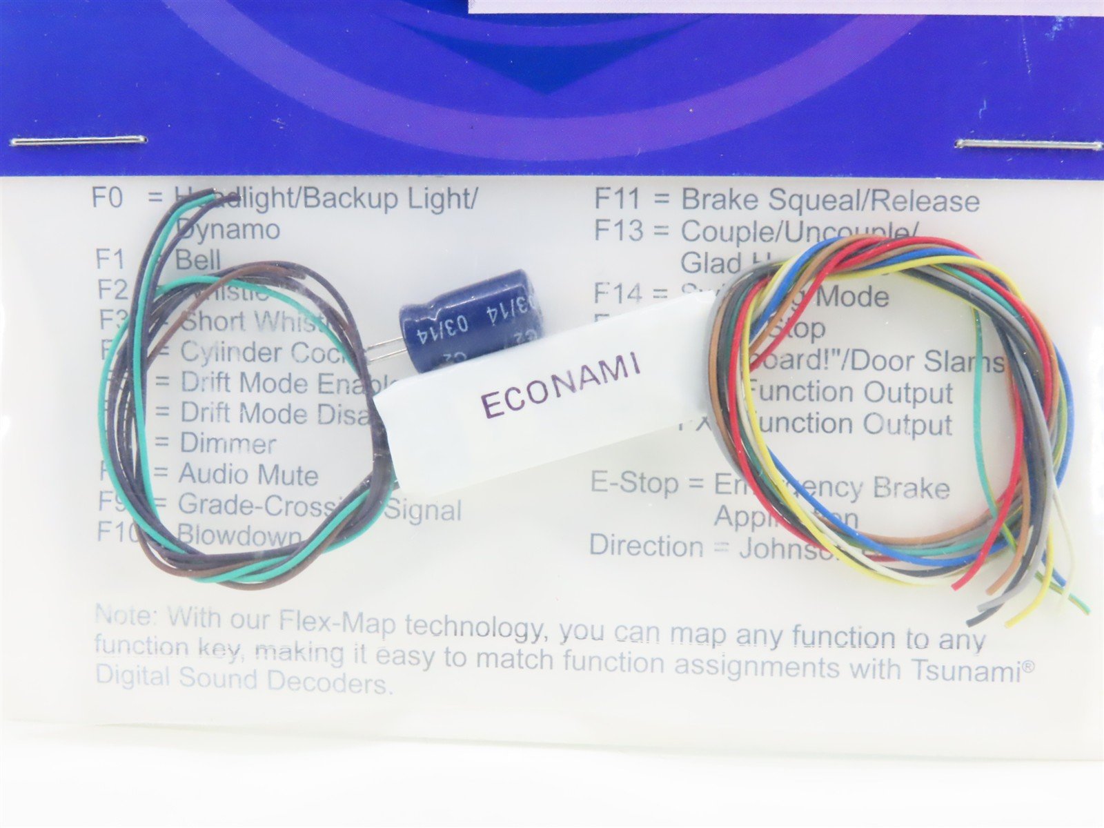 SoundTraxx Econami 881001 ECO-100 Steam DCC/Sound Decoder