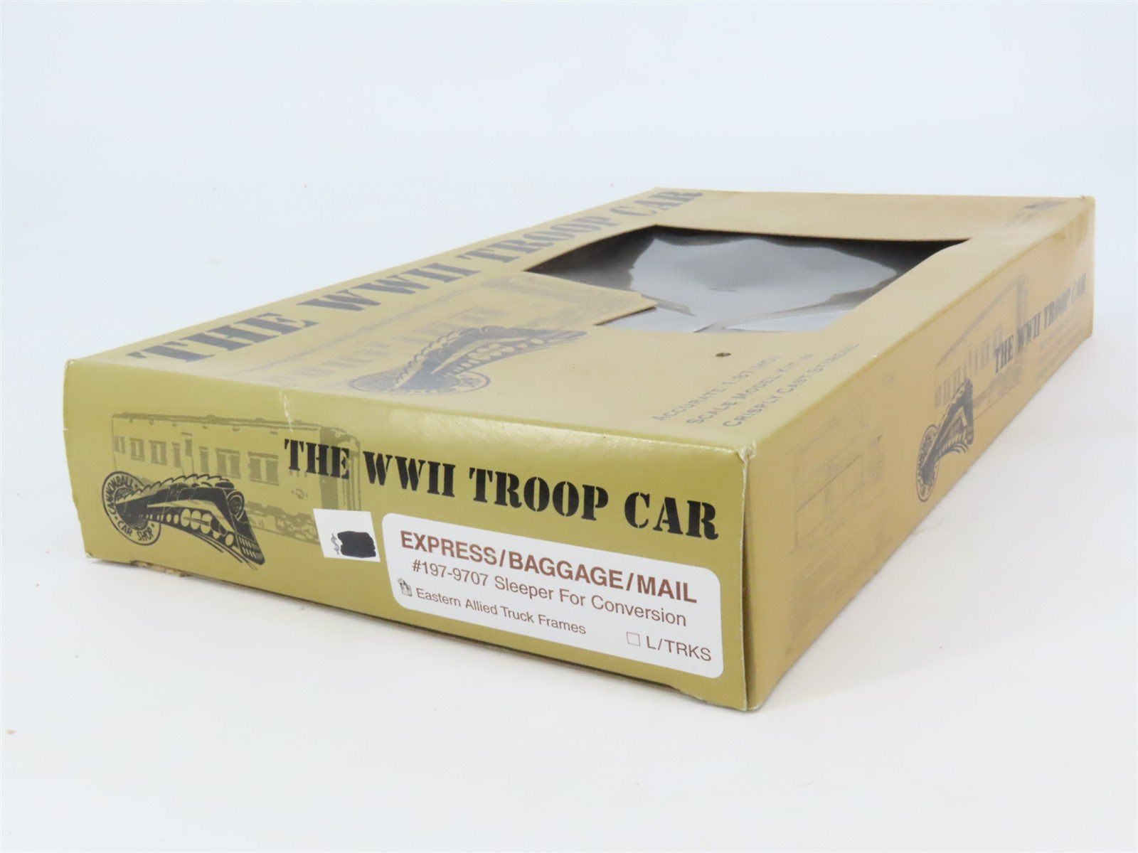HO Scale MRR 197-9707 WWII Rxpress/Baggage Mail Passenger Car Kit