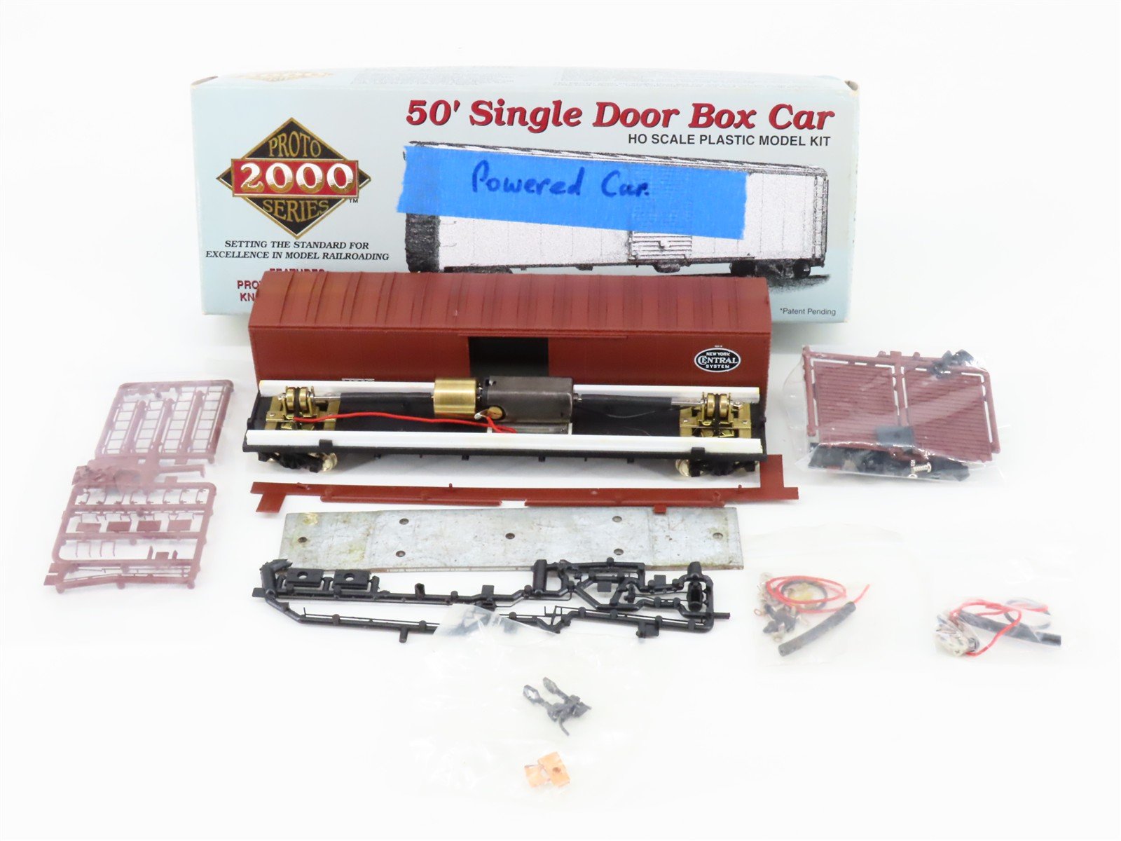 HO Scale Proto 2000 Kit 21788 NYC 50' Box Car #176221 - MOTORIZED
