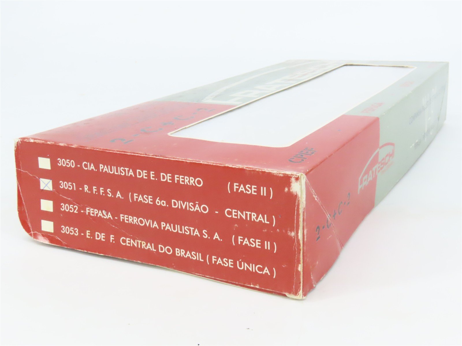 HO Scale Frateschi 3051 RFFSA Central 2-C+2-C Electric Locomotive #2107