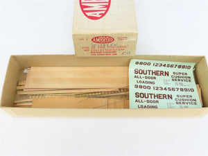 HO Scale Ambroid Kit No 2 SOU Southern Railway All Door Box Car #9800