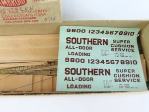 HO Scale Ambroid Kit No 2 SOU Southern Railway All Door Box Car #9800