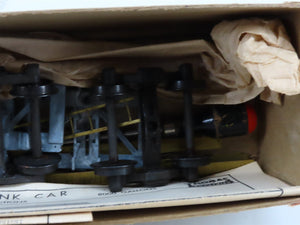 O Scale 2-Rail Thomas Industries BRASS Kit Undecorated Single Dome Tank Car
